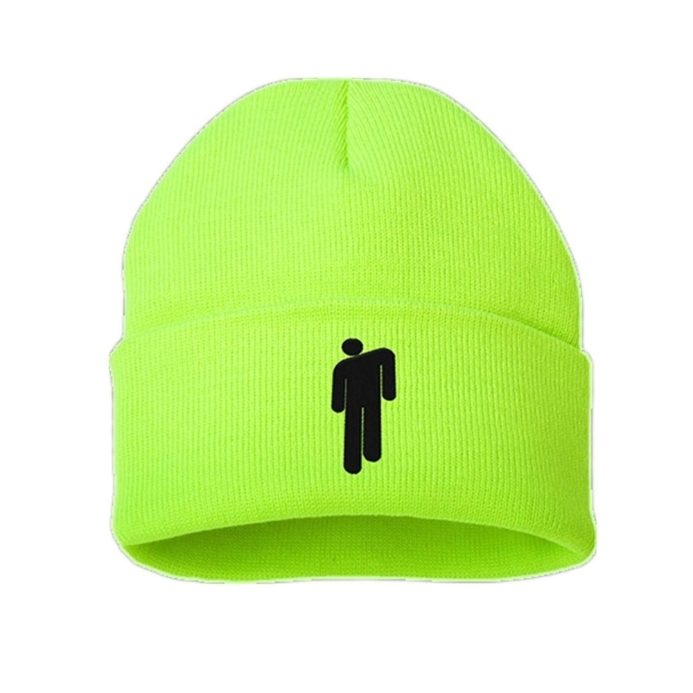Billie Eilish Beanie Lime Green Winter Hat